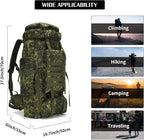 Hiking Backpack for Men 70L/100L Camping Backpack Military Rucksack Molle 3 - Image 4