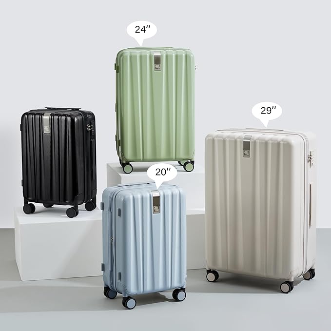 Hanke Expandable Hard Shell Luggage Sets 2 piece Carry on Luggage - Image 9