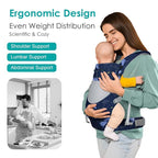 Unicorn Newborn Baby Front Carrier Backpack, Toddler Baby Body Carrier - Image 2
