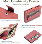 Slim RFID Passport Wallet for Women – Leather Travel Passport Holder for Men - Image 6