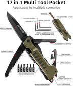 Multitool Knife, 17 in 1 Pocket Knife - Image 2