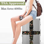 Mushroom Luggage Straps for Suitcases TSA Approved, Luggage Identifiers for - Image 5