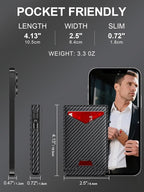 Wallet for Men RFID Wallet - Image 7