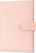 Passport Holder for Travel Women RFID Blocking Genuine Leather Passport Wallet by FREYAMIRA