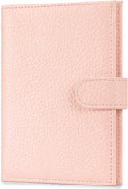 Passport Holder for Travel Women RFID Blocking Genuine Leather Passport Wallet by FREYAMIRA