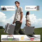 Krute Luggage Set 2 Pieces 20 28 Inch Aluminum Frame Carry on Luggages TSA Lock - Image 8
