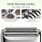 yoose Electric Razors for Women, IPX7 Alloy Body Bikini Trimmer for Women - Image 7