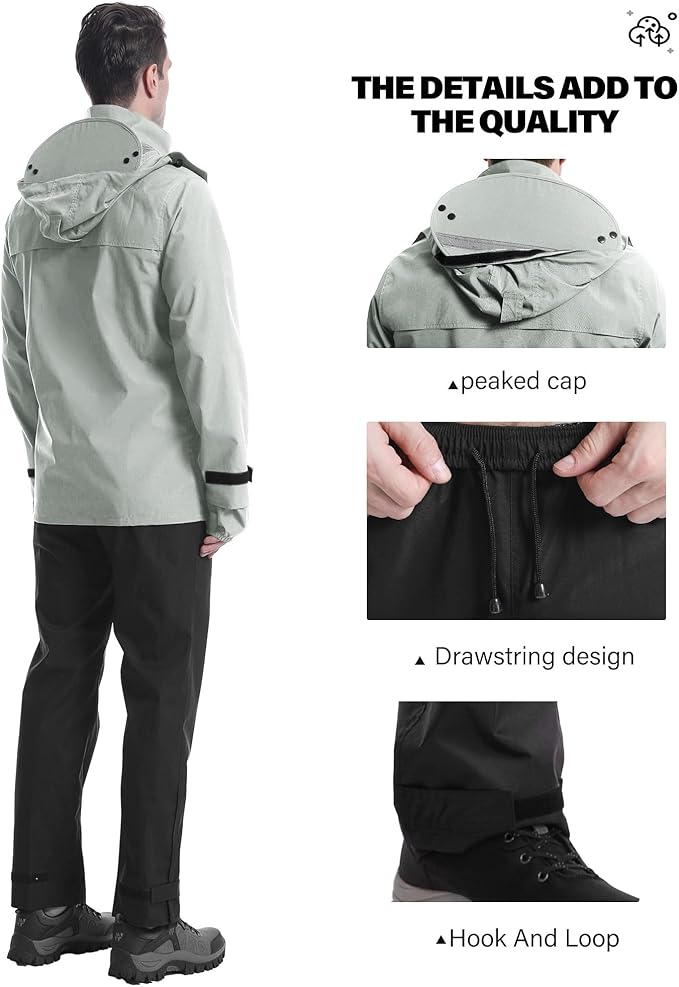 iCreek Rain Suit Waterproof Jacket - Image 5