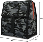 Freezable Lunch Bag, Charcoal Camo - Image 8