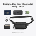 tomtoc 1.5L Sling Bag with RFID Blocking, Crossbody Bag Minimalist Chest - Image 9
