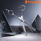 High-end Professional Hair Thinning Scissors Hair Cutting Teeth Shears Barber Hairdressing Texturizing Scissors Extremely Very Sharp 6.5 Inch Stainless Steel Alloy For Men Women Salon & Home