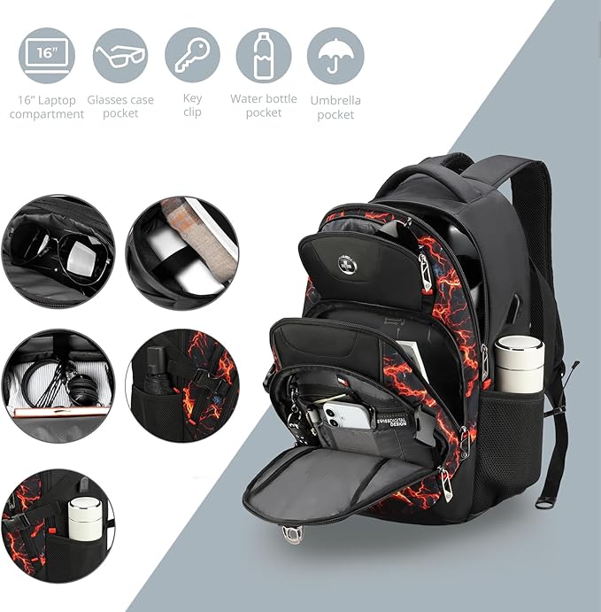 Swissdigital Laptop Backpack - Image 8