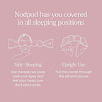 Nodpod Gentle Pressure Silk Sleep Mask | Patented Light Blocking Design - Image 6
