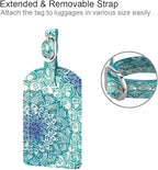 FINTIE 2 Pack Luggage Tags, Leather Name ID Labels - Image 3