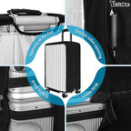Yotako Upgraded Zippered Transparent PVC Suitcase Cover, No Disassembly - Image 4