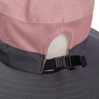 Rosoz Ponytail Sun Bucket Hats for Women UV Protection Foldable Mesh Wide Brim - Image 4