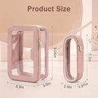 Travel Clear Makeup Bag with Makeup Brush Bag, Leather Makeup Case Toiletry Bag - Image 6