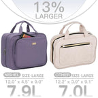 NISHEL Travel Toiletry Bag for Women Large Capacity, Makeup Essentials Organizer - Image 2