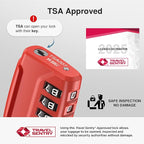 Puroma 2 Pack TSA Approved Luggage Lock, 4 Digit Combination Travel Locks - Image 2