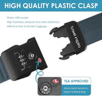 Travel Inspira Luggage Straps for Suitcases - Image 4
