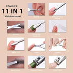 FAMILIFE Gifts for Women, Manicure Set Professional Manicure Kit 11 in 1 Nail - Image 5