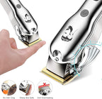 Hatteker Mens Hair Clipper Beard Trimmer Hair Trimmer for Men Cordless Clippers Professional Barbers Grooming Kit IPX7 Waterproof
