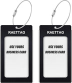 Luggage Tags Metal Suitcase Tags Travel Bag ID Identifier Luggage Tag - Image 2