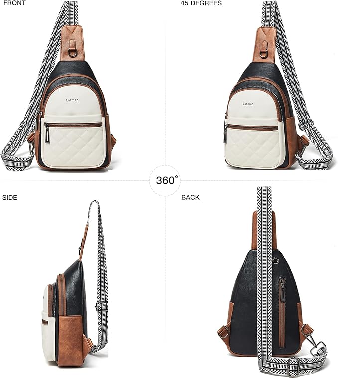 Sling Bag For Women Fanny Pack Crossbody Travel Shoulder Belt Bags Tote - Image 7