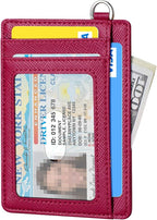 FurArt Slim Minimalist Wallet, Front Pocket Wallets, RFID Blocking, Credit Card - Image 2