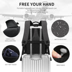 Black Backpacks for Men, Backpack for School, School Backpack for Boys Teens - Image 5