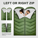 Sleeping Bags for Adults Cold Weather, Waterproof, Lightweight Camping Sleeping - Image 3