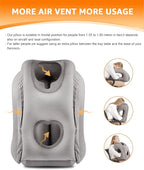 Sunany Travel Pillow, Inflatable Neck Pillow Used - Image 2
