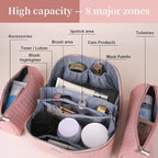 BOYATU Travel Makeup Bags for Women: 3 Set Make up Bags - Image 3