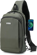 Sling Bag for Men, Anti-theft Crossbody Bag by COSCOOA