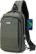 Sling Bag for Men, Anti-theft Crossbody Bag by COSCOOA