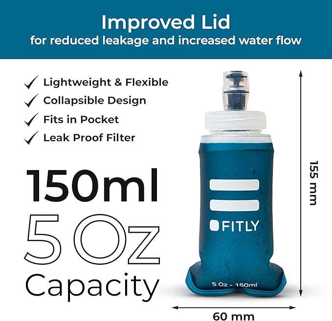Soft Flask - Shrink As You Drink Soft Water Bottle - Image 6