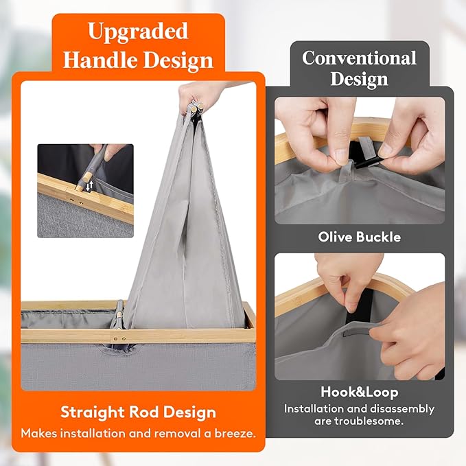 Lifewit 160L Double Laundry Hamper - Image 3