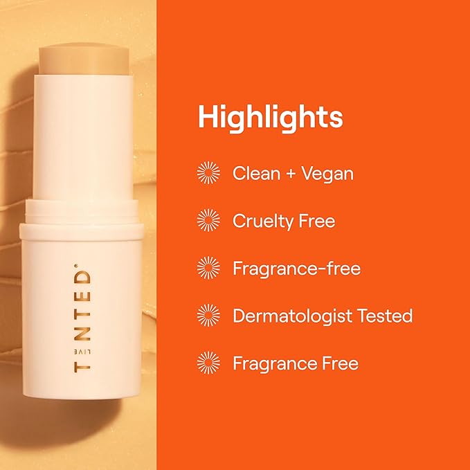Live Tinted Superhue Hyperpigmentation Serum Stick Mini - Balm-to-Serum Stick For Face & Body - Skin Care with Niacinamide & Vitamin C, Facial Serum Stick for Dark Spots, 0.23 oz