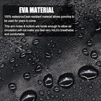 Rain Coats - Reusable EVA Rain Ponchos - Image 3