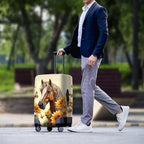 Horse Luggage Cover Universal Zip Suitcase Covers Elastic Spandex Fabric - Image 3