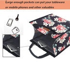Lunch Bags for Women Insulated Reusable Lunch Tote - Image 6