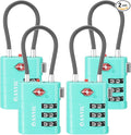 ANVIL TSA Approved Luggage Locks – High Security TSA008 Combination Travel Locks by ANVIL