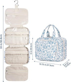Narwey Hanging Floral Toiletry Bag - Image 8