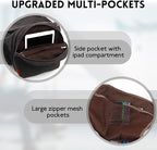 Men'S Duffle Bag For Travel, Expandable Canvas Duffel Bags Overnight Weekend - Image 3