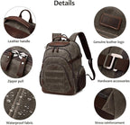 Travel Laptop Backpack 17.3 inch XL Computer Backpack - Image 5