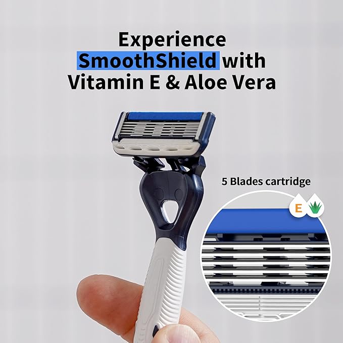 DORCO Pace Pro 5 Disposable Razors, 3 pack - Image 4