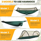Chihee Ultra-Light Travel Camping Hammock Pop-up Net Hammock 660lbs Load - Image 4
