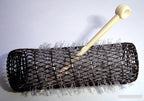 2 Pack HAIR STYLING BRUSH ROLLERS & PINS Hair Curlers 7/8" x 3" Bristles (12 Rollers)