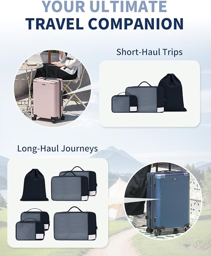 ECOHUB 4 Set /6 Set Packing Cubes - Image 8