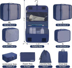 BAGAIL 6 Set/8 Set/10 Set Packing Cubes Various Sizes Packing Organizer - Image 2